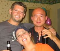 Zack, Mindy, and me